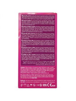 Skins Dots & Ribs - Premium Natural Latex Condoms 8 pcs