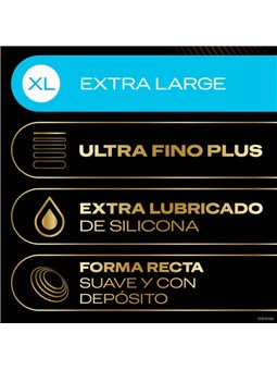 Durex Total Connection - Latex-free Condoms Size XL 10 Units