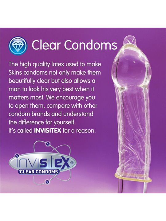 Skins - Premium Extra Large Natural Latex Condoms 16 pcs
