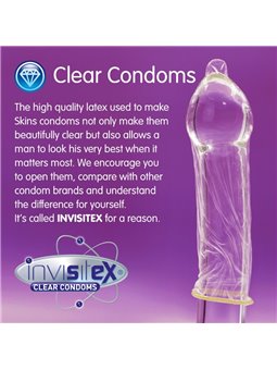 Skins - Premium Natural Latex Condoms Extra Large 8 pcs