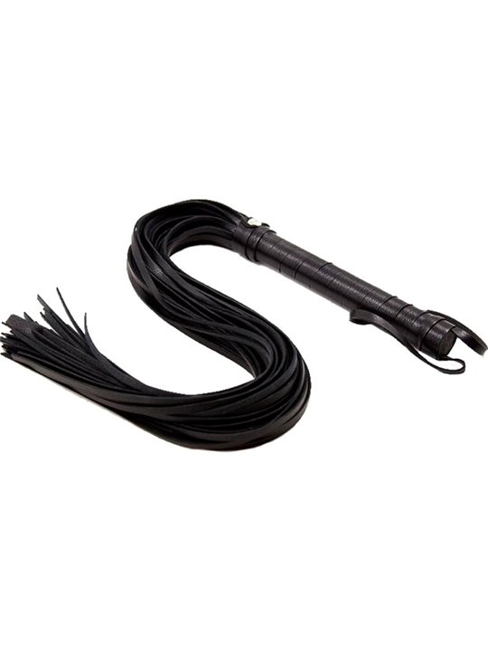 Alive Fantasy - Black Vegan Leather Whip 69 cm
