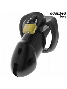 Addicted Toys Unbroken Den - Gabbia Fallica con Lucchetto 9,8 Cm