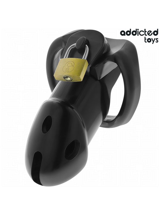 Addicted Toys Unbroken Den - Gabbia Fallica con Lucchetto 9,8 Cm