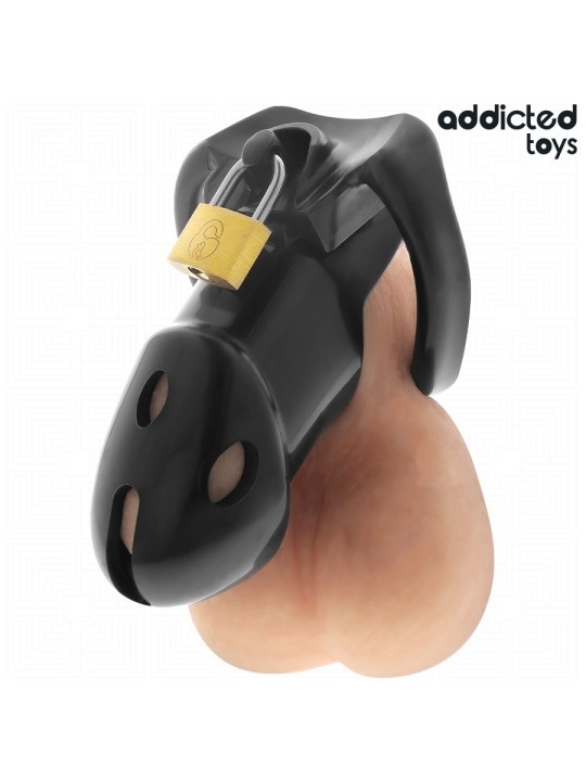 Addicted Toys Unbroken Den - Gabbia Fallica con Lucchetto 9,8 Cm
