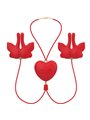 Armony - Butterfly-Shaped Magnetic Vibrating Nipple Clamps