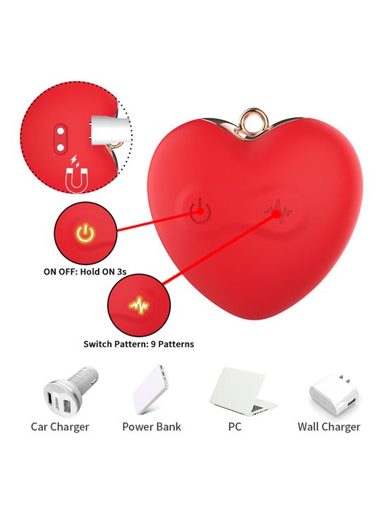 Armony - Butterfly-Shaped Magnetic Vibrating Nipple Clamps