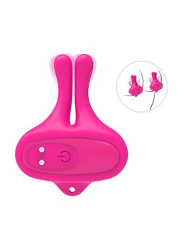 Armony - Rabbit-Shaped Magnetic Vibrating Nipple Clamps