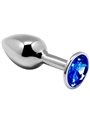 Alive Anal Pleasure - 3-Piece Metal Anal Plug Kit with Diamonds