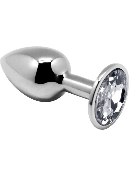 Alive Anal Pleasure - 3-Piece Metal Anal Plug Kit with Diamonds