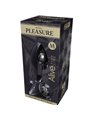 Alive Anal Pleasure - Mini Metal Anal Plug Black Gem Size M