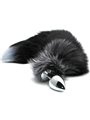 Alive Anal Pleasure - Fox Tail Metal Anal Plug Size M