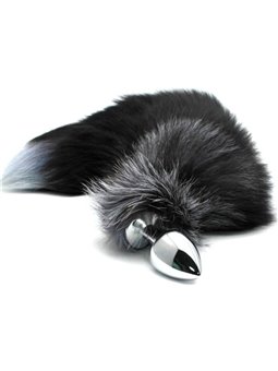 Alive Anal Pleasure - Fox Tail Metal Anal Plug Size S