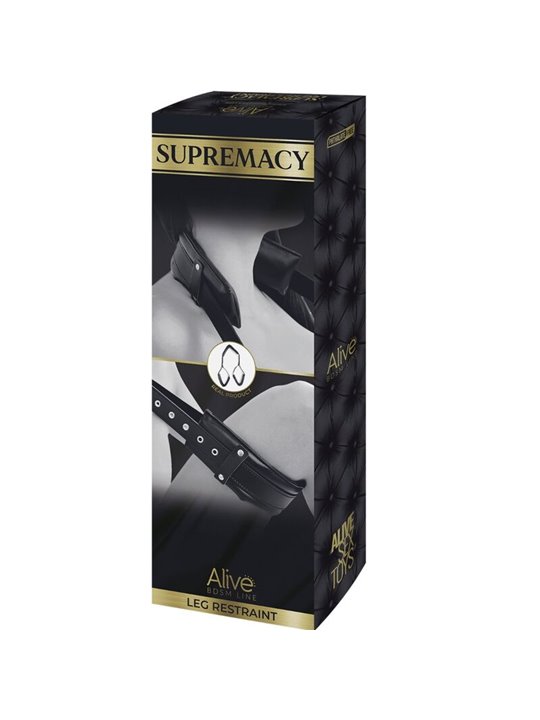 Alive Supremacy - Costrittore BDSM Nero per le Gambe Regolabile