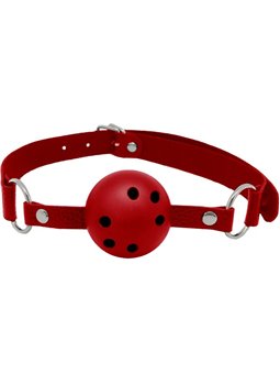 Alive Discretion - Red Breathable BDSM Ball Gag