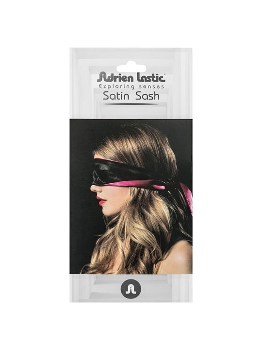 Adrien Lastic - Reversible Satin Blindfold Pink/Black