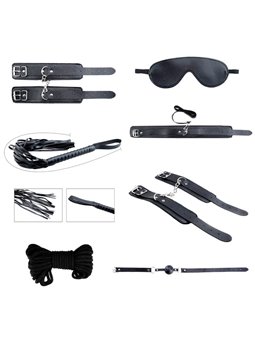 Alive Secret Desires - Kit 7 Pezzi BDSM Nero