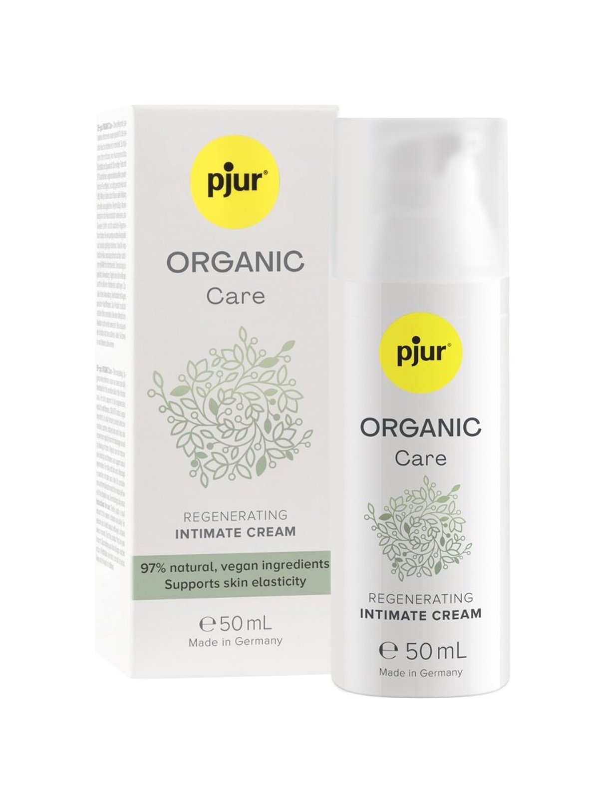 Pjur Organic Care - Crema Intima Rigenerante Naturale 50 ML