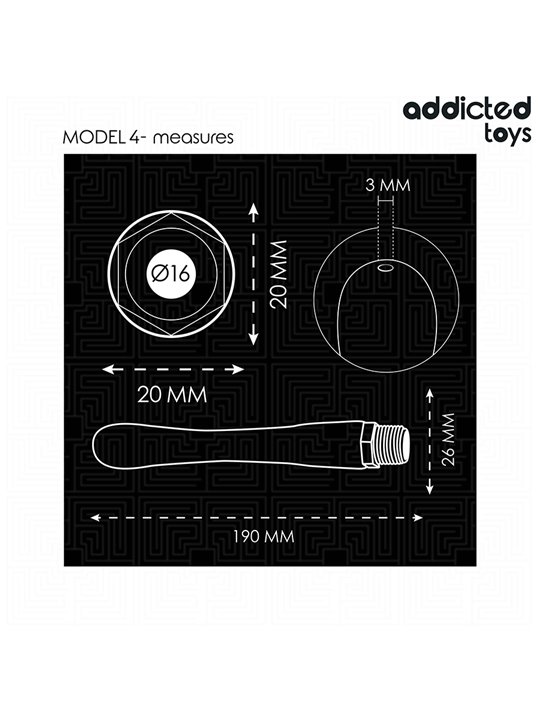 Addicted Toys - Doccia Anale con Attacco Universale Modello 4