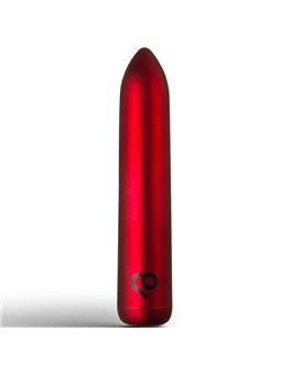 Rocks-Off Poppy Red - Red Silicone Bullet Vibrator