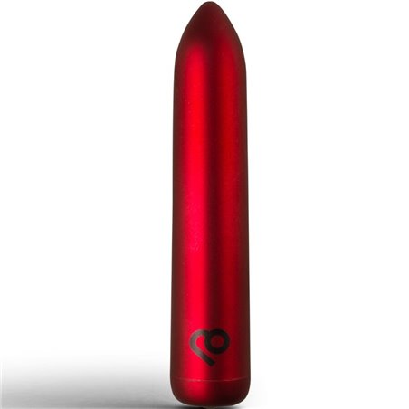 Rocks-Off Poppy Red - Vibratore a Proiettile in Silicone Rosso