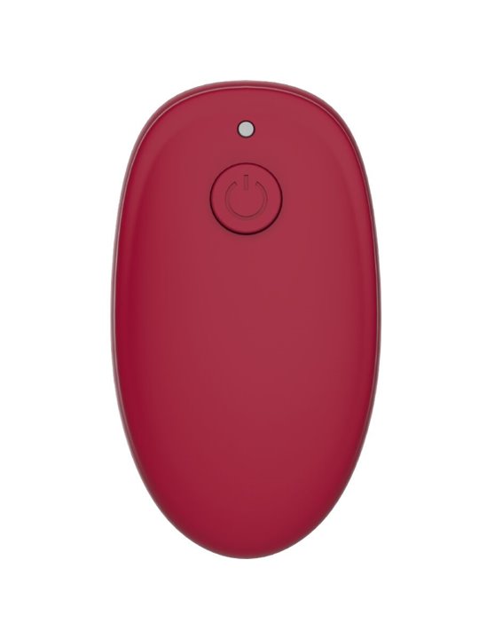 Snail Vibe Gizi Duo - Stimolatore di Coppia Bordeaux con Telecomando