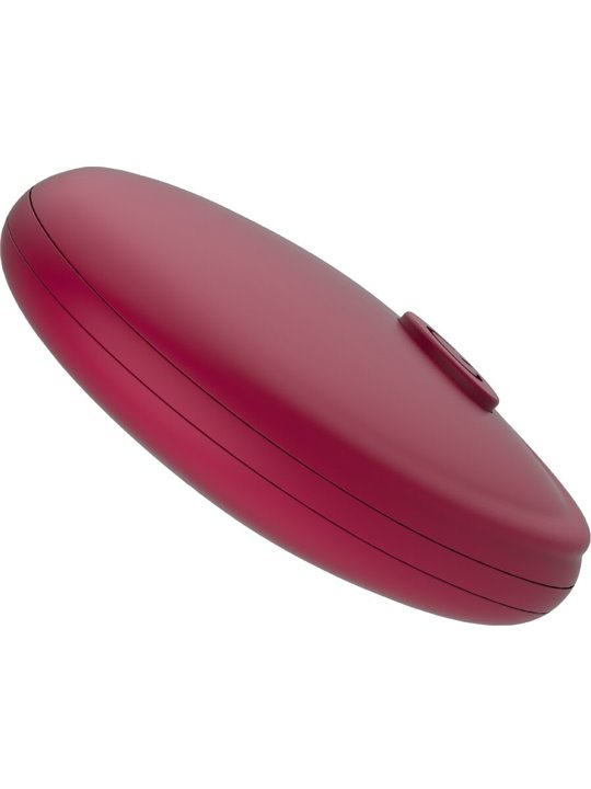 Snail Vibe Gizi Duo - Stimolatore di Coppia Bordeaux con Telecomando