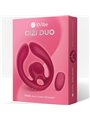 Snail Vibe Gizi Duo - Stimolatore di Coppia Bordeaux con Telecomando