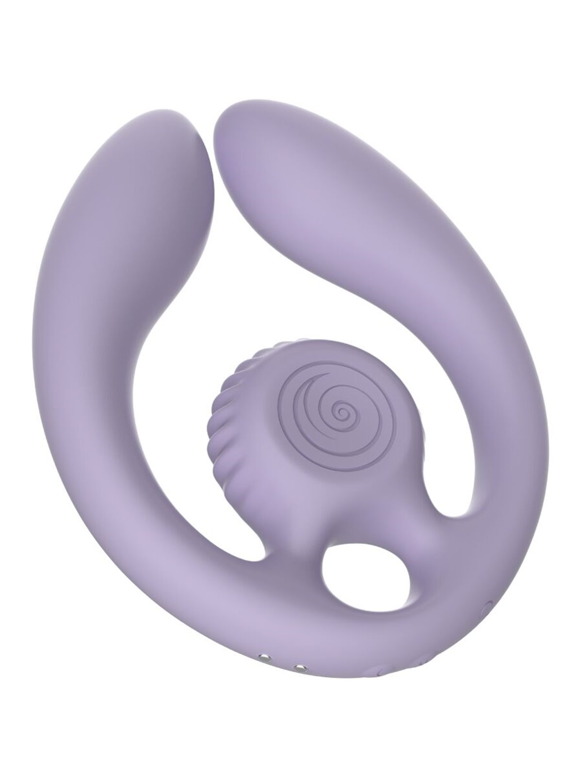 Snail Vibe Gizi Duo - Purple Couples Stimulator with Remote Control