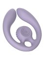Snail Vibe Gizi Duo - Purple Couples Stimulator with Remote Control