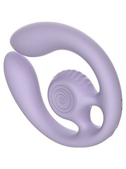 Snail Vibe Gizi Duo - Purple Couples Stimulator with Remote Control