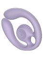 Snail Vibe Gizi Duo - Purple Couples Stimulator with Remote Control
