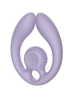 Snail Vibe Gizi Duo - Purple Couples Stimulator with Remote Control