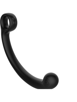 Snail Vibe Axi - Black Vibrating Wand for Clitoris and G-Spot