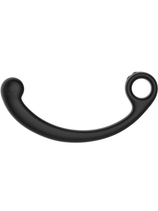 Snail Vibe Axi - Black Vibrating Wand for Clitoris and G-Spot
