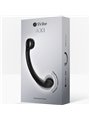 Snail Vibe Axi - Black Vibrating Wand for Clitoris and G-Spot