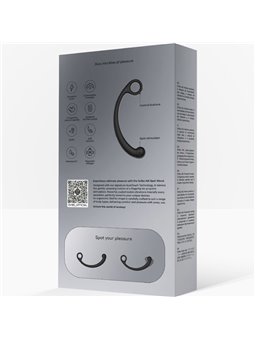 Snail Vibe Axi - Bacchetta Nera Vibrante per Clitoride e Punto G
