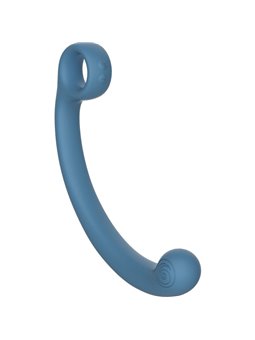 Snail Vibe Axi - Blue Vibrating Wand for Clitoris and G-Spot