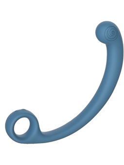 Snail Vibe Axi - Blue Vibrating Wand for Clitoris and G-Spot
