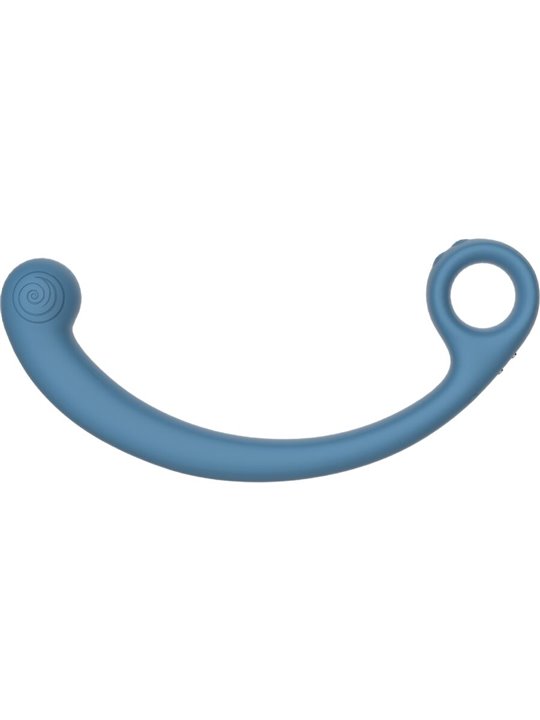 Snail Vibe Axi - Blue Vibrating Wand for Clitoris and G-Spot