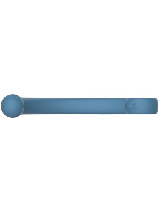 Snail Vibe Axi - Blue Vibrating Wand for Clitoris and G-Spot