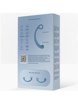 Snail Vibe Axi - Blue Vibrating Wand for Clitoris and G-Spot