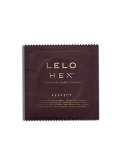 Lelo Hex Respect XL - Natural Latex Condoms Pack of 3
