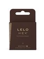 Lelo Hex Respect XL - Preservativi in Lattice Naturale Pacco da 3