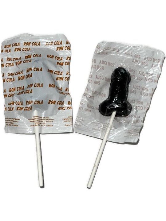 Diablo Goloso - Rum and Cola Flavored Penis-Shaped Gummy Lollipop