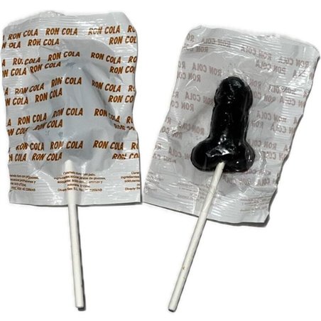 Diablo Goloso - Rum and Cola Flavored Penis-Shaped Gummy Lollipop