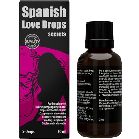 Cobeco Spanish Love Drops - Erotic Stimulant Supplement 30 ml
