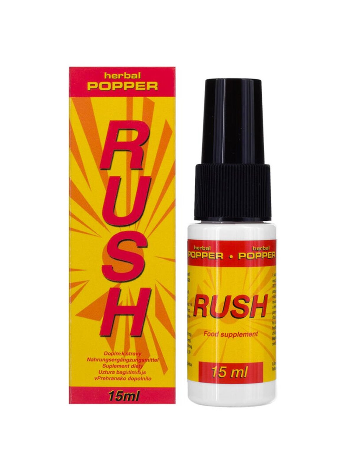 Cobeco Rush Erbal Popper - Spray per la Potenza Sessuale 15 ML