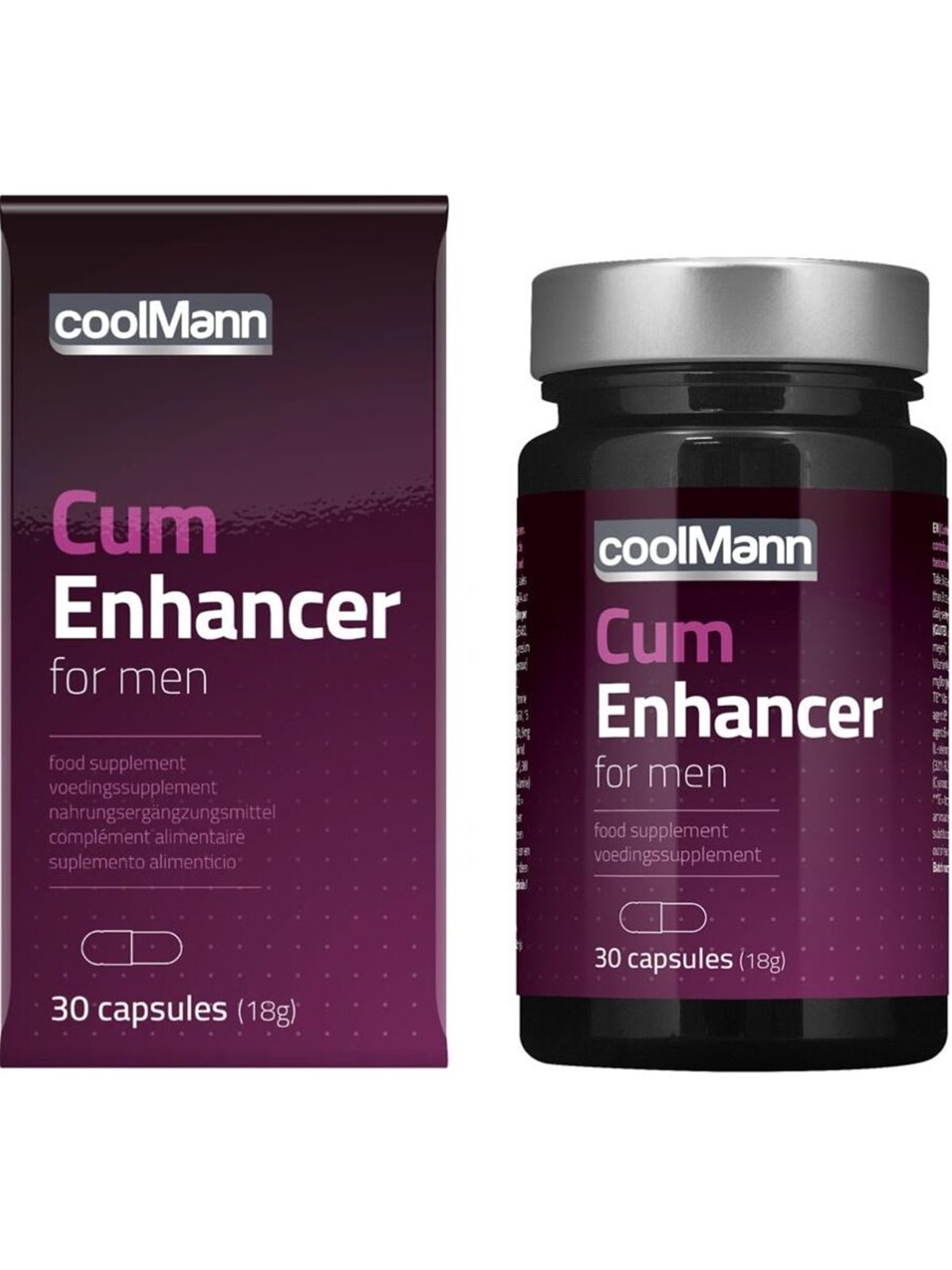 Cobeco Cum Enhancer - Sperm Quality Supplement 30 Capsules