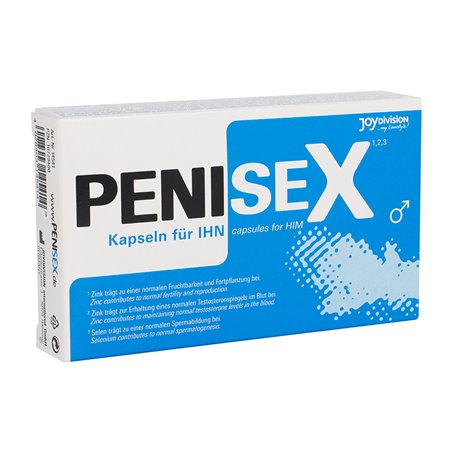 Joydivion Penisex - Supplement to Stimulate Erection 40 Capsules