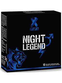 Xpower Night Legend - Integratore per Intensificare la Libido 10 Cp